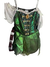 BNWT Girls Disney Store Zarina the Pirate Fairy Tinkerbell Costume Age 9-10 yrs