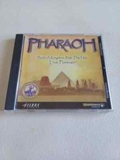 Pharaoh - PC - CDROM  Sierra Build a Kingdom Rule the Nile Live Forever 1999. 