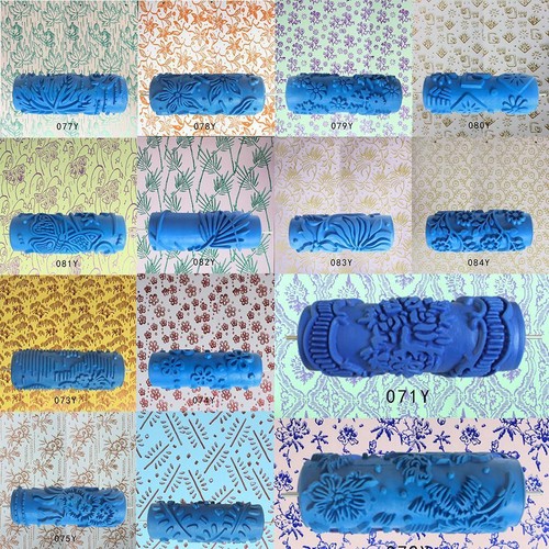 Embossed paint roller - roller, diy