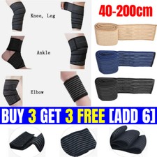 Adjustable Elasticated Compression Bandage Wrap Knee Ankle Wrist Elbow Support