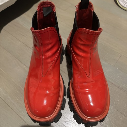 Prada monolith boots - prada,