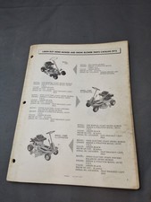 1972 LAWN-BOY MOWER & Blower