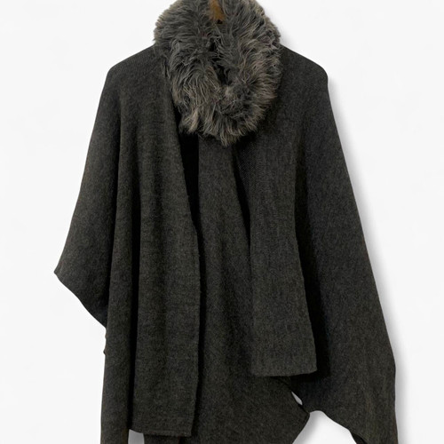 Women grey open front - m&s, women's