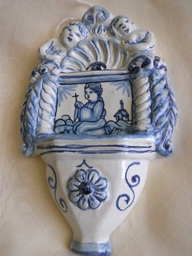 Faience tin glazed - faience,
