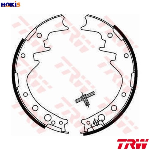 Brake shoe set gs8170 for - shoe,