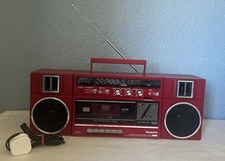 Panasonic RX-C37L Red Boombox