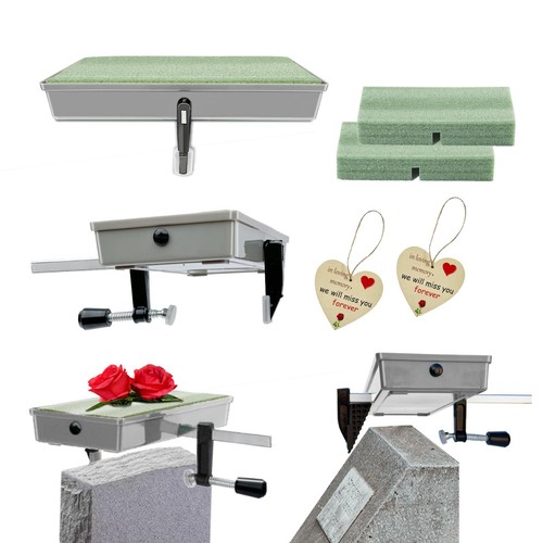 Grave saddle holder 2 - grave,