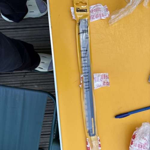 New masonry blade - blade, dewalt