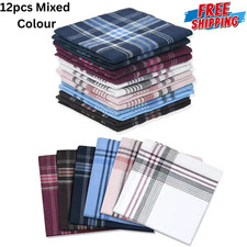 Men's Handkerchiefs - 12 Pack