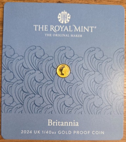 Royal mint britannia 2024 40 - mint,