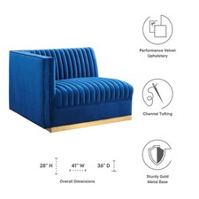 Maklaine Contemporary Velvet