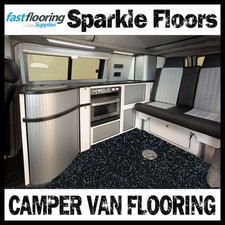 Altro Black Sparkly Camper Van