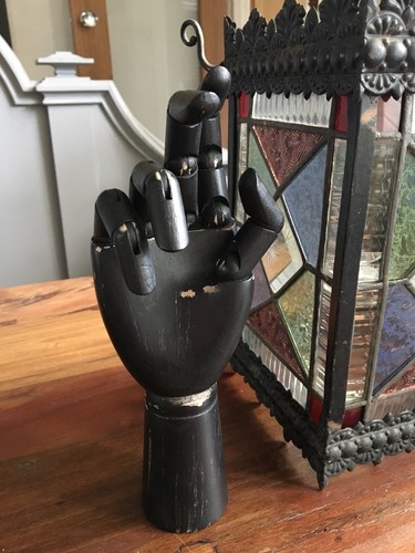 Wooden mannequin articulated - wooden,