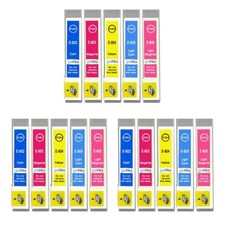 15 Ink Cartridges C/M/Y/LC/LM