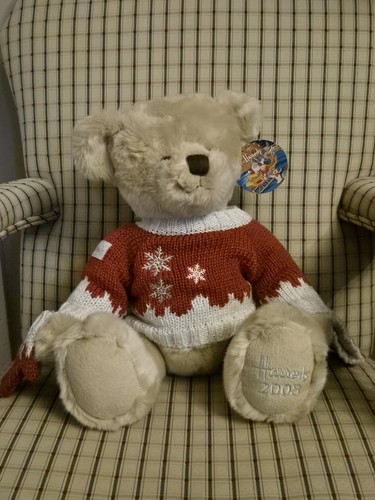 Harrods christmas teddy bear - ,