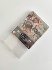 Box Protector Blu-Ray SteelBook Jcards SlipCover Sleeve Display Case (1-200Pack)