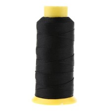 200Meters Heavy Duty Bonded Nylon Thread for Upholstery Canvas Leather Black New