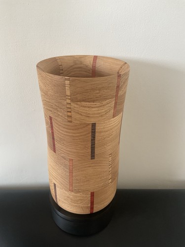 Wooden vase - wooden,