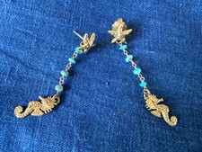 silver gold plated earrings