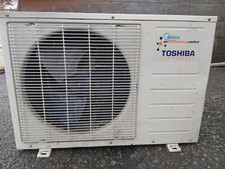TOSHIBA Air Conditioning Unit ;  complete - interior & exterior