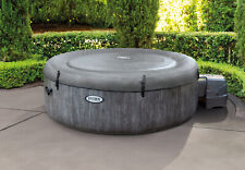 Intex PureSpa Greywood Deluxe 6 Person Inflatable Hot Tub