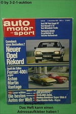 Auto Motor Sport 22/82 * BMW
