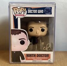 George Mann signed 9th Doctor who Funko Pop