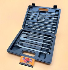 17 Pc Masonry Bit Set SDS Plus