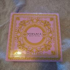 Versace Bright Crystal Eau De Toilette 30ml And 50ml Body Lotion Gift Set