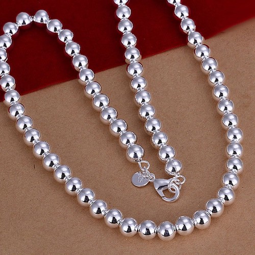 925 sterling silver ball - silver,