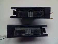 Genuine Pair Fiat Number Plate