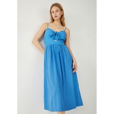 Hush A-Line Midi Dress UK4 in