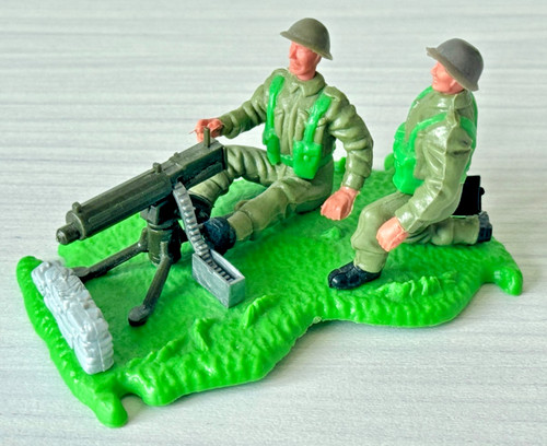 Timpo ww2 british vickers - ww2,