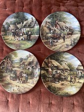4x Limited Edition Wedgwood Plates. Perfect Condition By Chris Howell.