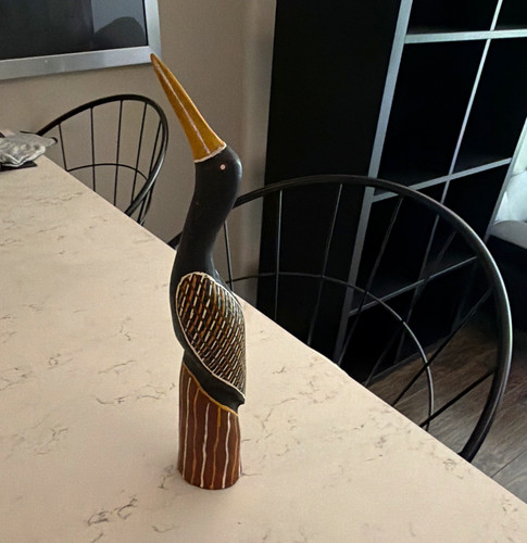 Aboriginal style carved - aboriginal,