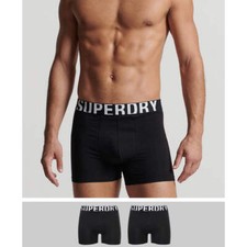 Superdry Mens Duel Logo Double