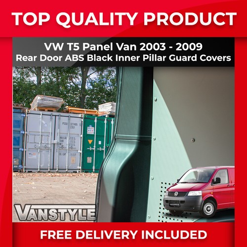For panel van abs black - t5,