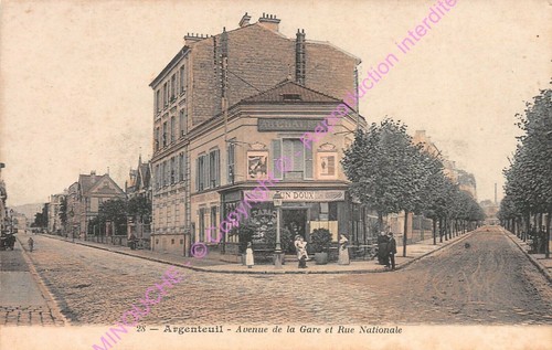 Cpa 95100 argenteuil - cpa,