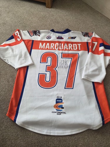 Game worn hockey jersey matt - game,