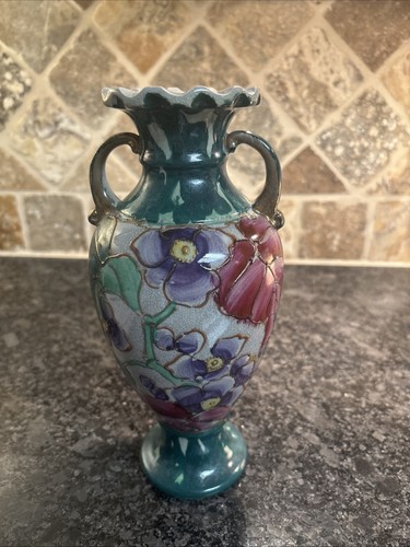 Vintage maling ware vase - vintage,