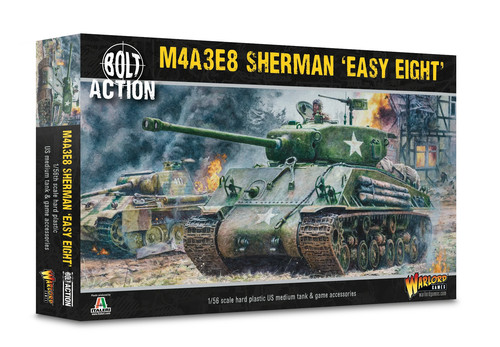 Bolt action m4a3e8 sherman - action,
