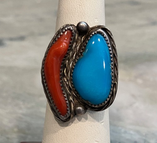 Older native amerian - amerian, turquoise