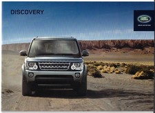 Land Rover Discovery 4 2013 2014 UK Sales Brochure SDV6 GS XS HSE Luxury