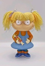 Angelica Pickles Rugrats Plastic Figure 1999 Nickelodeon 8" Bubble Bath (Empty)