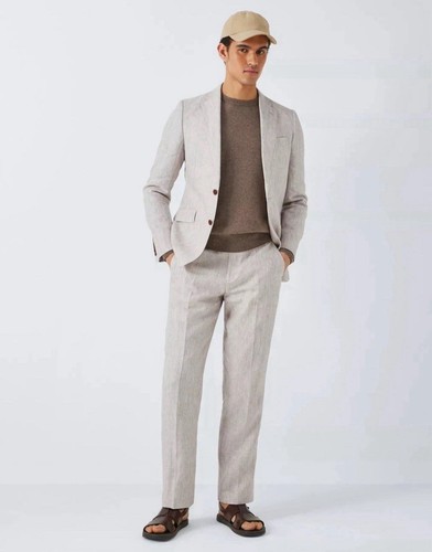 John lewis men beige linen - lewis, men’s