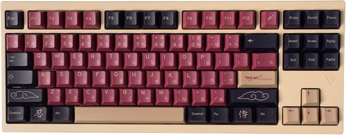 129 keys japanese keycaps pbt - japanese,