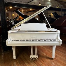 Yamaha G2 Baby Grand Piano White Polyester | Reconditioned | SHERWOOD PHOENIX