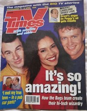 TV TIMES 4/96 - Craig McLachlan, Jesse Birdsall, Matt Le Tissier, Gaby Roslin