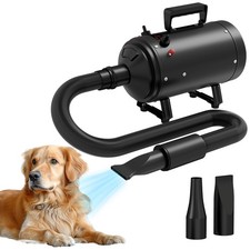 PawHut 2200W Dog Hair Dryer - Black, Refurbished