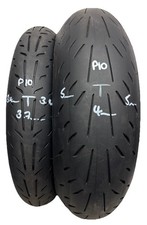 Michelin Power Super Sport 2ct  120/70zr17 & 190/55zr17 Pair Part Worn Tyres P10